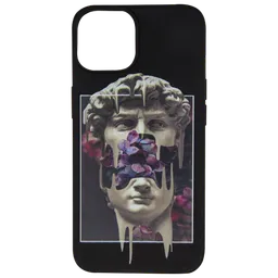 Husă pentru smartphone Apple iPhone 14 (Fashion Art) White Black