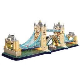 Puzzle 3D CubicFun Tower Bridge LED (L531h)
