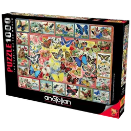 Puzzle 2D Anatolian Lots Of Butterflies (A1094)