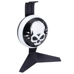Lampă de masă fan Paladone Warzone Skull Head Black