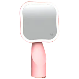 Oglindă de machiaj LED Mirror X325 White Pink