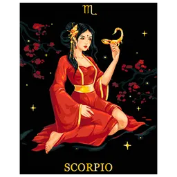 Pictură pe numere BrushMe Scorpion BSB0041FC