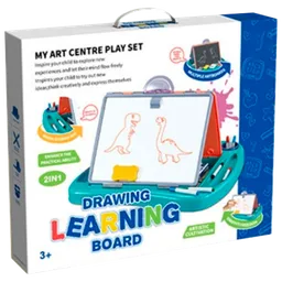 Set de creație Board Games Drawing Learning Board My Art Centre Play Set 8829 White