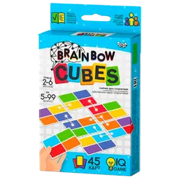 Joc de masă Danko Toys Brainbow Cubes Joc de logică, 5+