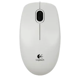 Mouse Logitech B100 White