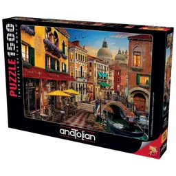 Puzzle 2D Anatolian Canal Cafe Venice (A4553)