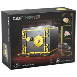 Constructor CaDa The Secret of Safe Black Numărul de piese 442, 8+