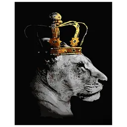 Pictură pe numere Strateg Regina Leoaică GS1442