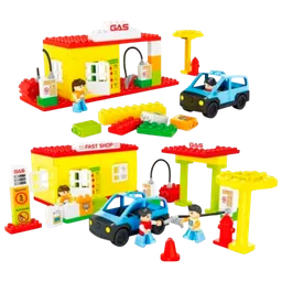 Constructor Optmarket Dubie Multicolor Numărul de piese 48, 3+