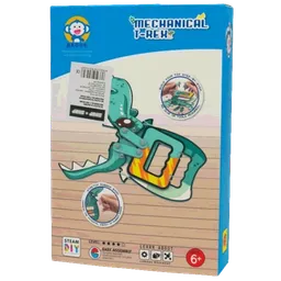 Puzzle ShopShop Mechanical T-rex (B104B) Numărul de piese: , Vârsta recomandată: 6+