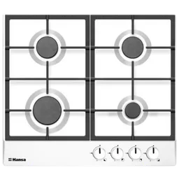 Plită încorporabilă pe gaz Hansa BHGW630502 White
