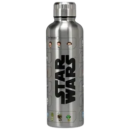 Sticlă pentru apă Fan Paladone PP13574SW Argintiu