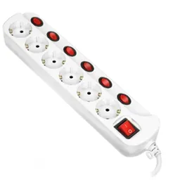 Prelungitor ORNO Multiswitch 1.5 m Black