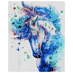 Pictură pe numere Strateg Calul GS068
