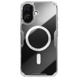 Husă pentru smartphone Apple iPhone 16 Plus (Nature Pro) White Transparent