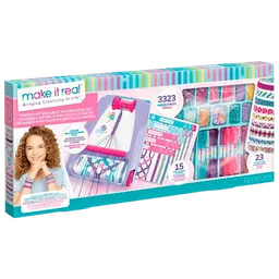 Set de creație Make It Real Friendship Bracelet Maker Mega 1458M Multicolor