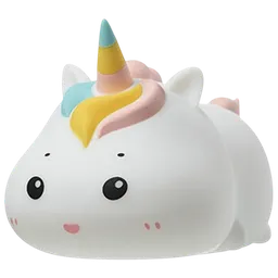 Lampă de noapte Cute Pet Unicorn White