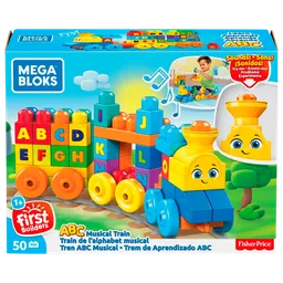 Constructor Mega Bloks Musical Train Blue Numărul de piese 50, 1+