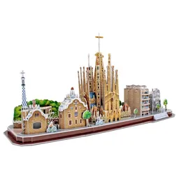 Puzzle 3D CubicFun Barcelona (MC256h)
