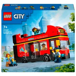 Constructor LEGO Red Double-Decker Sightseeing Bus Multicolor Numărul de piese 384, 7+