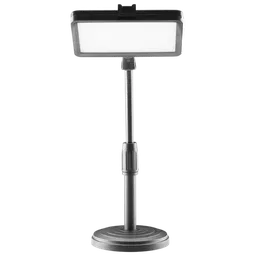 Trepied cu lampă Cellularline Studio Light Black