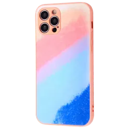 Husă pentru smartphone Apple iPhone 12 Pro (Bright Colors) Blue Pink