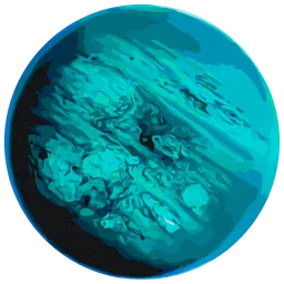 Pictură pe numere BrushMe Uranus RC00089FC