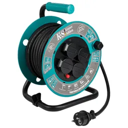 Prelungitor pe tambur Könner & Söhnen CR-15M 15 m Black