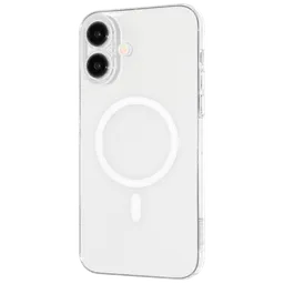 Husă pentru smartphone Apple iPhone 16 Plus (Crystal) White Transparent