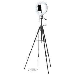 Lampă circulară Cellularline Ring Light Master 330 mm Black