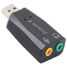 Adaptor Gembird SC-USB2.0-01 Black USB Type-A