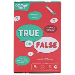 Joc de masă Ridley's Games True or False