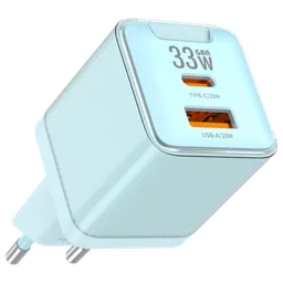 Încărcător de rețea Jellico EU55 (33 W) Blue