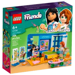 Constructor LEGO Liann's Room Multicolor Numărul de piese 204, 6+
