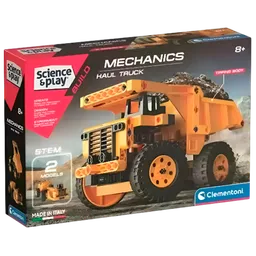 Constructor Clementoni Haul Truck Yellow Numărul de piese 150, 8+