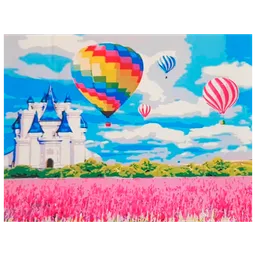 Pictură pe numere ChiToys BHI22329 50 x 40 cm, Pânză