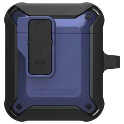 Husă pentru căști Apple AirPods 1/ 2 (Bounce Case) Blue