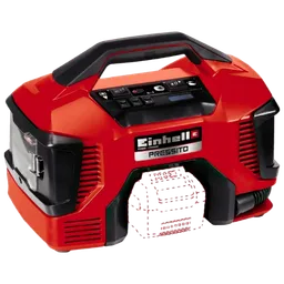 Compresor auto Einhell 6 in 1 Pressito 11 Bar Pxc Solo Red 21 l/ min/ 11 bar
