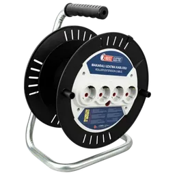 Prelungitor pe tambur Horoz Roll fără cablu Black