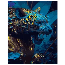 Pictură pe numere Strateg Prădătorul amenințător GS895