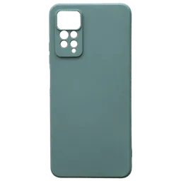 Husă pentru smartphone Xiaomi Redmi Note 12 4G (Liquid Silicon) Dark Green EVO, TPU, Back