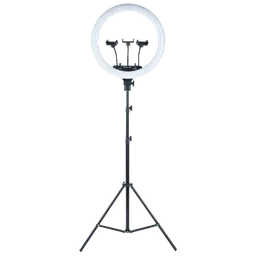 Trepied cu lampă Selfie Ring Light MJ18 18" Black