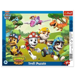 Puzzle Trefl Amazing dog tricks (31429) Numărul de piese: 25, Vârsta recomandată: 4+