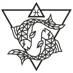 Puzzle 2D Ewa Toys Pisces (00-01054095)