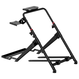 Stand pentru volan de curse LUMI Foldable Racing Simulator Wheel Stand Black