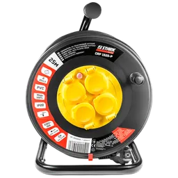 Prelungitor pe tambur Stark CRP 1525-P 25 m Black