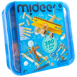 Set de creație Mideer Invention Toy Set Institute for Advanced Research MD3381 Blue