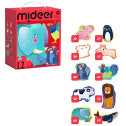 Puzzle Mideer Animals (MD1473)