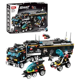 Constructor ChiToys SWAT Black Numărul de piese 1251, 6+