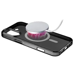 Husă pentru smartphone Apple iPhone 16 (Gloss Mag) White Transparent